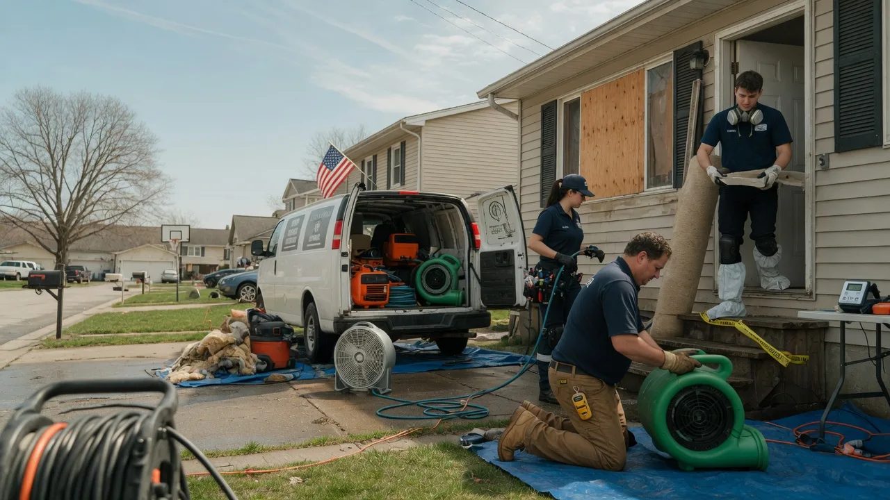 Water Damage Restoration in Energy, TX near me